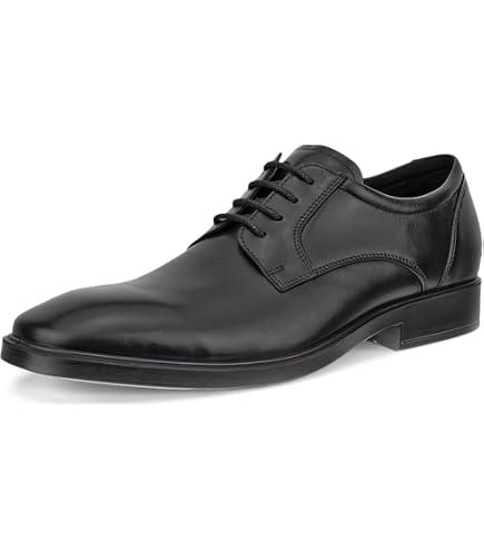 Amazon.com | ECCO Men's New Jersey Bicycle Toe Tie Oxford, Black